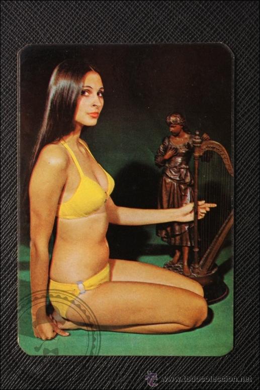Calendriers: Calendario de Bolsillo - A&ntilde;o 1972 - Chica - Publicidad Dorso Bar Comidas Barcelona