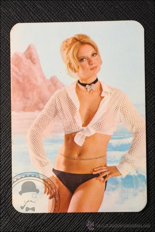 Calendriers: Calendario de Bolsillo - A&ntilde;o 1973 - Chica - Publicidad Dorso Bar Badalona