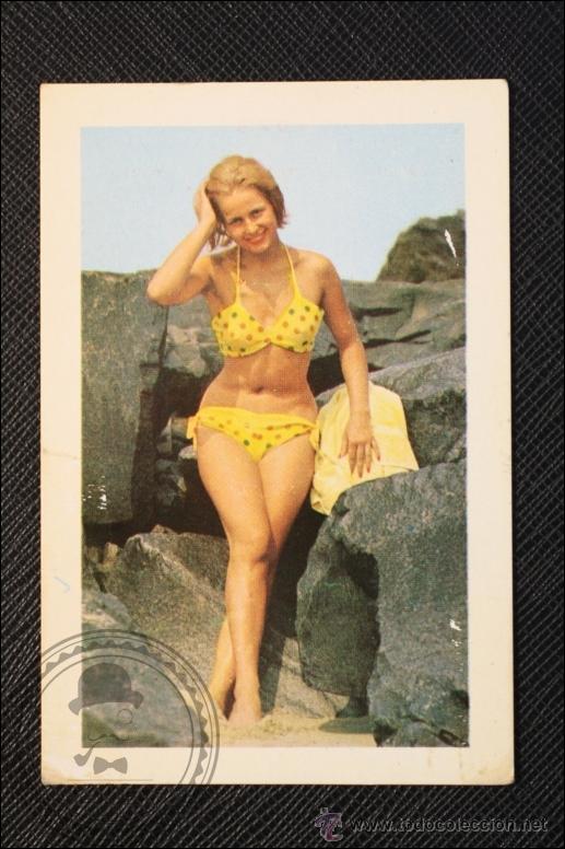 Calendriers: Calendario de Bolsillo - A&ntilde;o 1973 - Chica - Publicidad Dorso Bar Tiburon