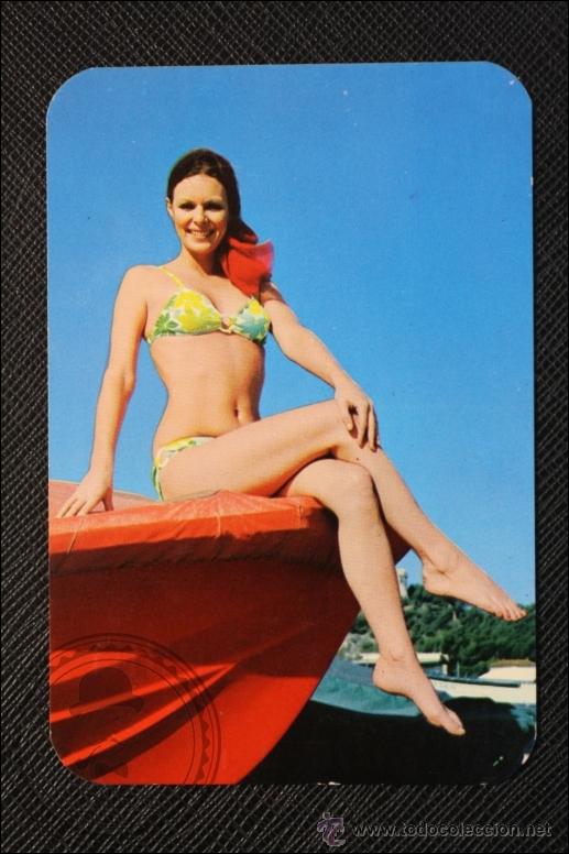 Calendriers: Calendario de Bolsillo - A&ntilde;o 1973 - Chica Posando