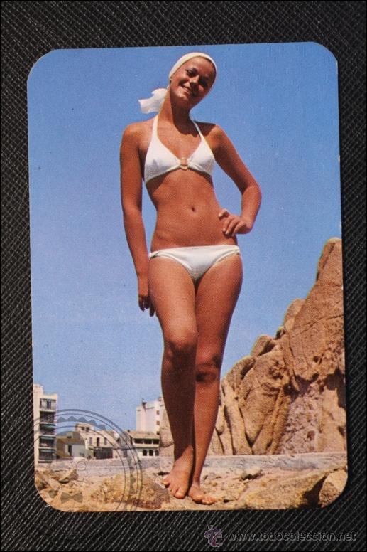 Calendriers: Calendario de Bolsillo - A&ntilde;o 1973 - Chica Posando