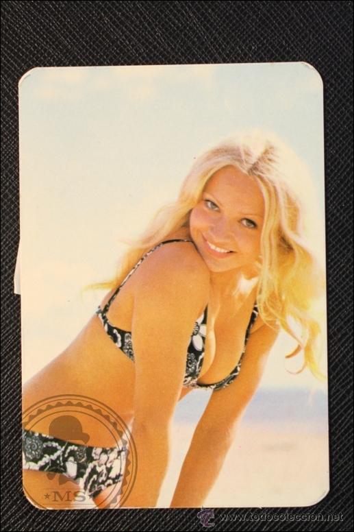 Calendriers: Calendario de Bolsillo - A&ntilde;o 1973 - Chica Posando