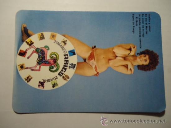 Calendriers: PR- ANTIGUO CALENDARIO DE BOLSILLO ALMANAQUE - 1977 erotico horoscopo aries