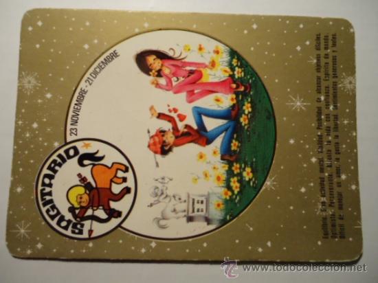 Calendriers: PR- ANTIGUO CALENDARIO DE BOLSILLO ALMANAQUE - 1974 erotico horoscopo sagitario