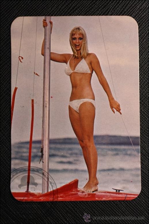 Calendriers: Calendario de Bolsillo - A&ntilde;o 1974 - Chica Posando