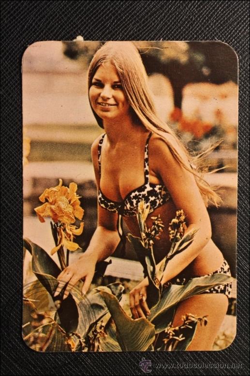 Calendriers: Calendario de Bolsillo - A&ntilde;o 1974 - Chica Posando