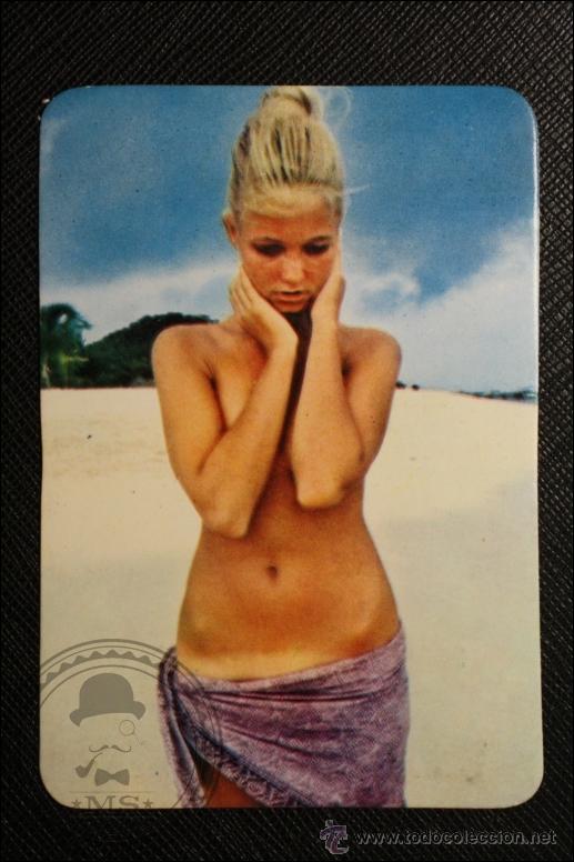 Calendriers: Calendario de Bolsillo - A&ntilde;o 1974 - Chica Posando publicidad al dorso