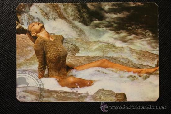 Calendriers: Calendario de Bolsillo - A&ntilde;o 1974 - Chica Posando publicidad al dorso