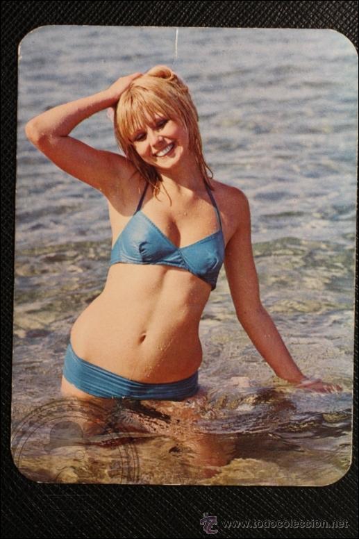 Calendriers: Calendario de Bolsillo - A&ntilde;o 1974 - Chica Posando publicidad al dorso