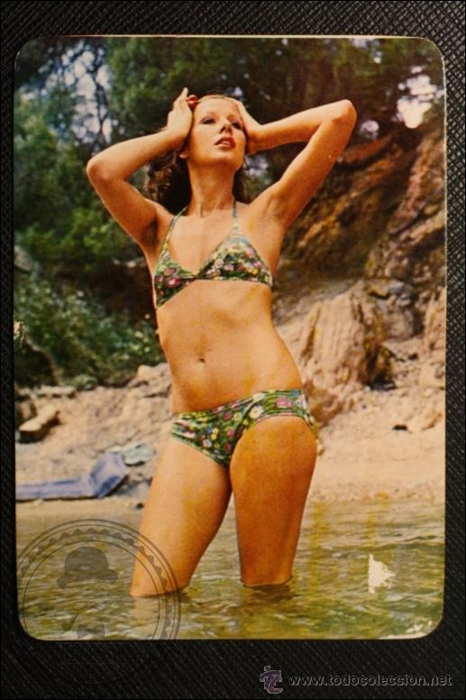 Calendriers: Calendario de Bolsillo - A&ntilde;o 1974 - Chica Posando
