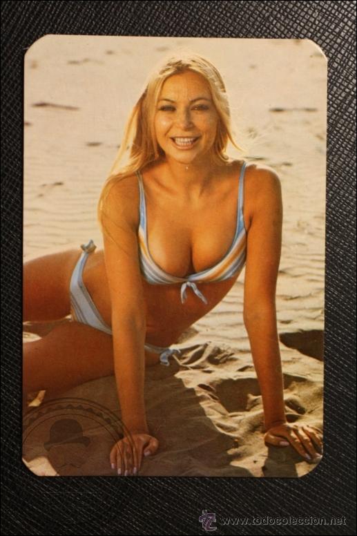 Calendriers: Calendario de Bolsillo - A&ntilde;o 1974 - Chica Posando publicidad al dorso
