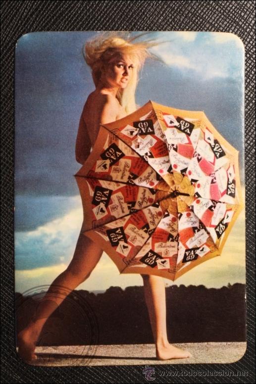 Calendriers: Calendario de Bolsillo - A&ntilde;o 1974 - Chica Posando publicidad al dorso