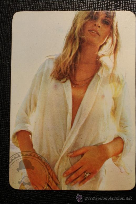 Calendriers: Calendario de Bolsillo - A&ntilde;o 1975 - Chica Posando Publicidad al Dorso