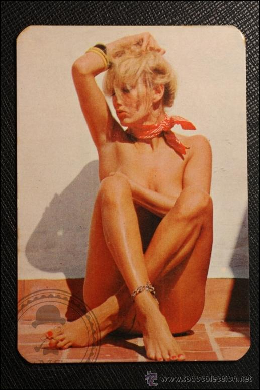 Calendriers: Calendario de Bolsillo - A&ntilde;o 1975 - Chica Posando Publicidad al Dorso