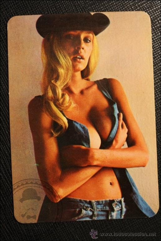 Calendriers: Calendario de Bolsillo - A&ntilde;o 1975 - Chica Posando Publicidad al Dorso
