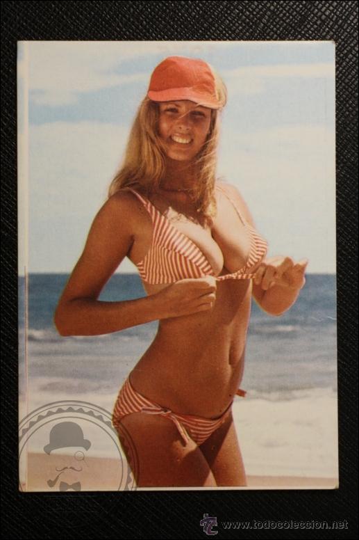 Calendriers: Calendario de Bolsillo - A&ntilde;o 1975 - Chica Posando Publicidad al Dorso