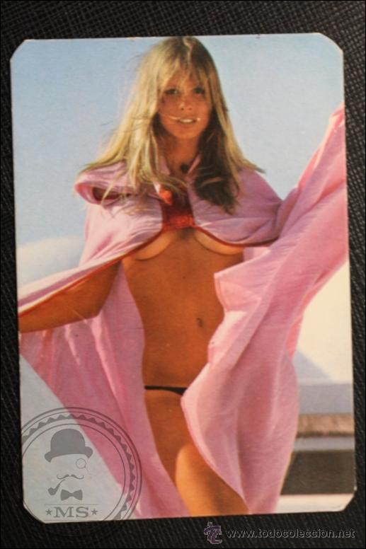 Calendriers: Calendario de Bolsillo - A&ntilde;o 1976 - Chica Posando Publicidad al Dorso  Granada