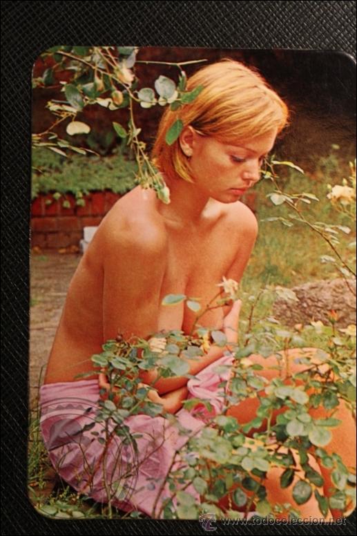 Calendriers: Calendario de Bolsillo - A&ntilde;o 1976 - Chica Posando Publicidad al Dorso Barcelona