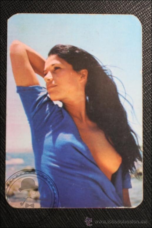 Calendriers: Calendario de Bolsillo - A&ntilde;o 1976 - Chica Posando Publicidad al Dorso  Barcelona