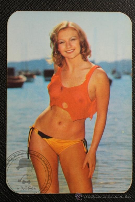 Calendriers: Calendario de Bolsillo - A&ntilde;o 1976 - Chica Posando Publicidad al Dorso  Sta Coloma