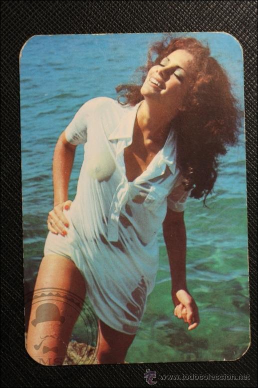 Calendriers: Calendario de Bolsillo - A&ntilde;o 1976 - Chica Posando Publicidad al Dorso  Sta Coloma