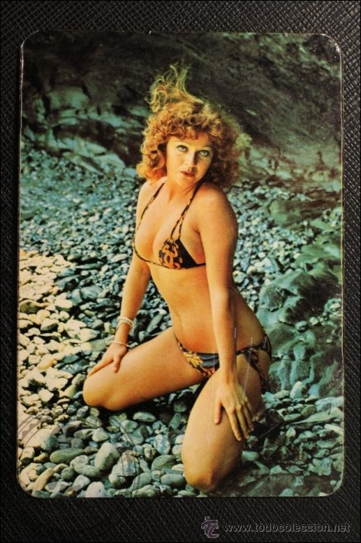 Calendriers: Calendario de Bolsillo - A&ntilde;o 1976 - Chica Posando Publicidad al Dorso Viladecans