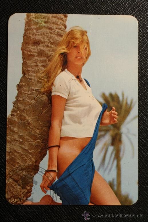 Calendriers: Calendario de Bolsillo - A&ntilde;o 1976 - Chica Posando Publicidad al Dorso Viladecans