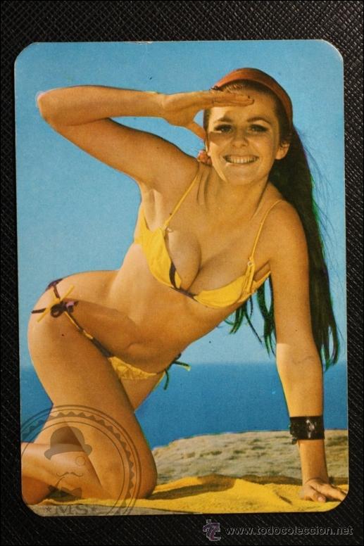 Calendriers: Calendario de Bolsillo - A&ntilde;o 1976 - Chica Posando Publicidad al Dorso RUBI
