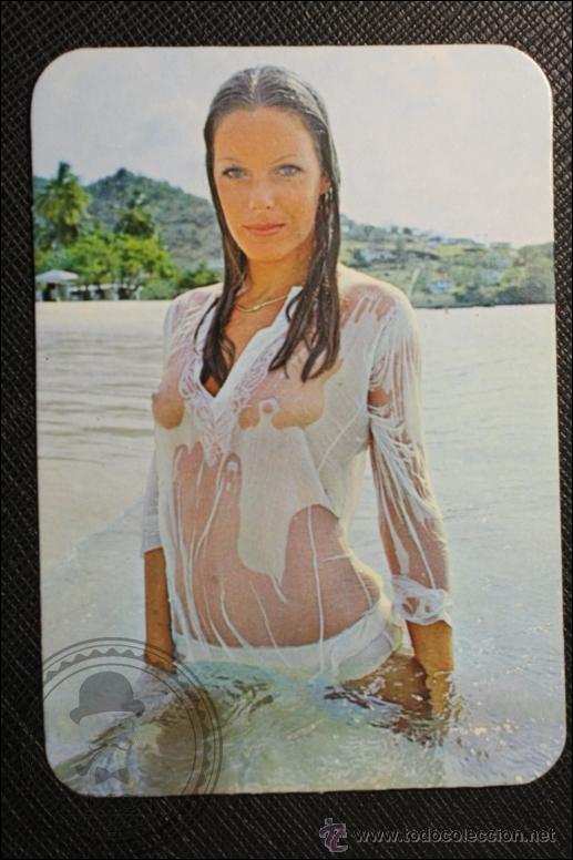 Calendriers: Calendario de Bolsillo - A&ntilde;o 1976 - Chica Posando Publicidad al Dorso Barcelona