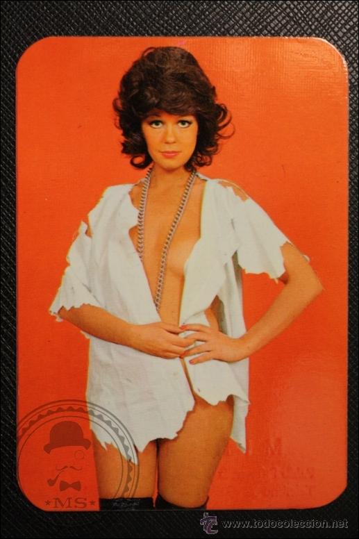 Calendriers: Calendario de Bolsillo - A&ntilde;o 1976 - Chica Posando Publicidad al Dorso Badalona