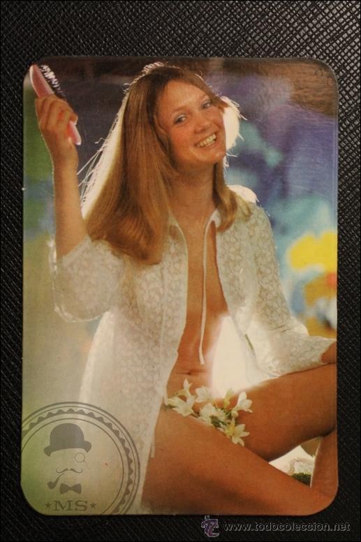 Calendriers: Calendario de Bolsillo - A&ntilde;o 1976 - Chica Posando Publicidad al Dorso Manresa