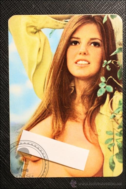 Calendriers: Calendario de Bolsillo - A&ntilde;o 1977 - Chica Posando Publicidad al Dorso REUS