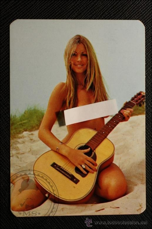 Calendriers: Calendario de Bolsillo - A&ntilde;o 1977 - Chica Posando Publicidad al Dorso REUS
