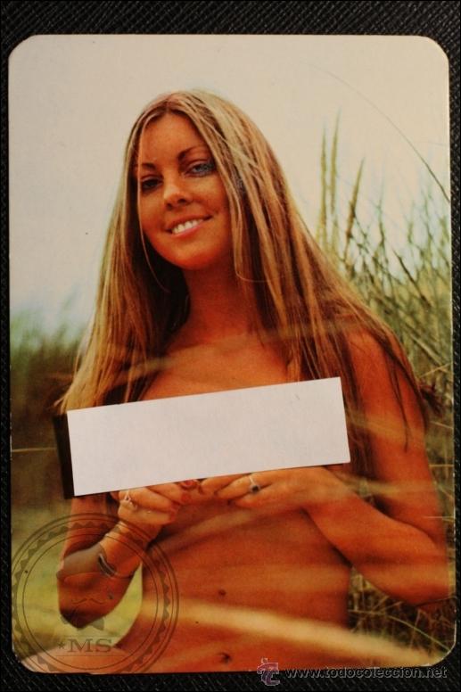 Calendriers: Calendario de Bolsillo - A&ntilde;o 1977 - Chica Posando Publicidad al Dorso REUS