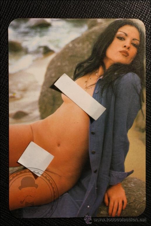 Calendriers: Calendario de Bolsillo - A&ntilde;o 1978 - Chica Posando Publicidad al Dorso