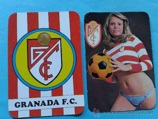 Calendriers: calendario chicas y futbol 1977 granada cf,