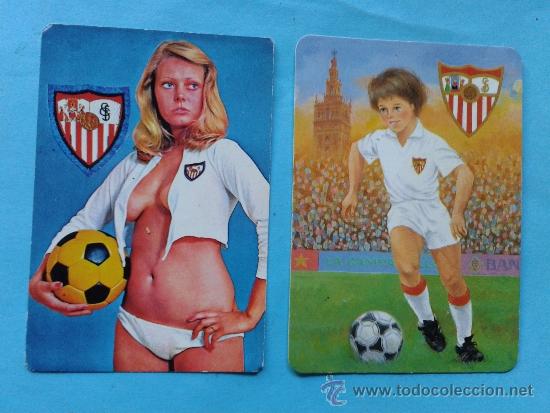 Calendriers: calendario chicas y futbol 1977 sevilla fc