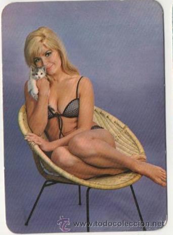 Calendriers: Calenario se&ntilde;orita, chica, desnudos femeninos 1972 ( con publicidad )