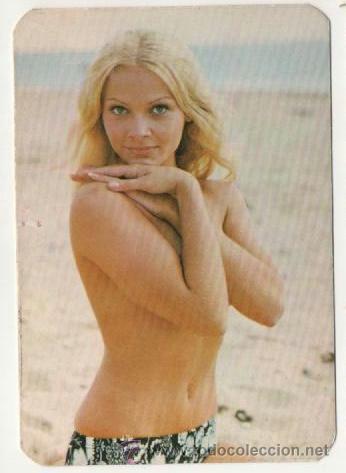 Calendriers: Calendario se&ntilde;orita, chica, desnudos femeninos 1973 ( con publicidad )