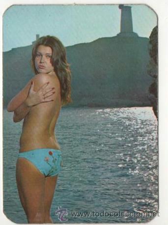 Calendriers: Calendario se&ntilde;orita, chica, desnudos femeninos 1973 ( con publicidad )