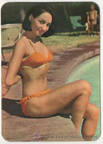 Calendriers: Calendario se&ntilde;orita, chica, desnudos femeninos 1973 ( con publicidad )