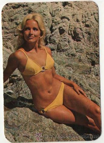 Calendriers: Calendario se&ntilde;orita, chica, desnudos femeninos 1973 ( con publicidad )