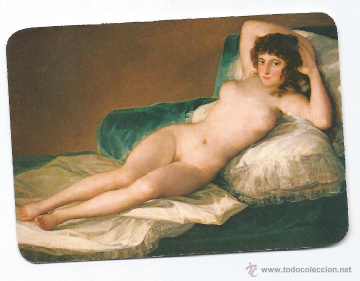 Kalender: 5262- CALENDARIO A&Ntilde;O 1976- CUADRO LA MAJA DESNUDA-GOYA