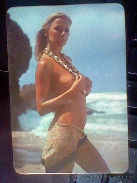 Calendars: chica calendario 1977 sin publicidad