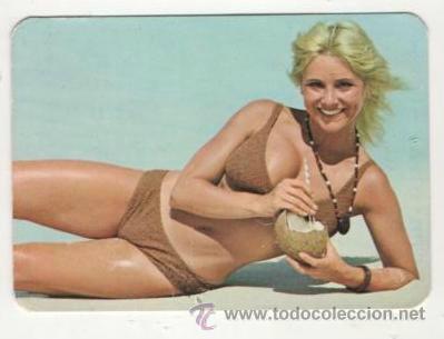 Calendarios: Calendario se&ntilde;orita, chica, desnudos femeninos 1976
