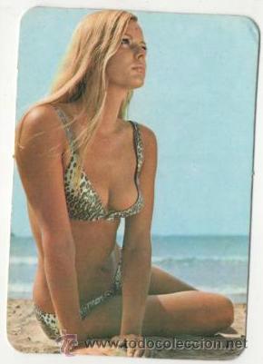 Calendarios: Calendario se&ntilde;orita, chica, desnudos femeninos 1975