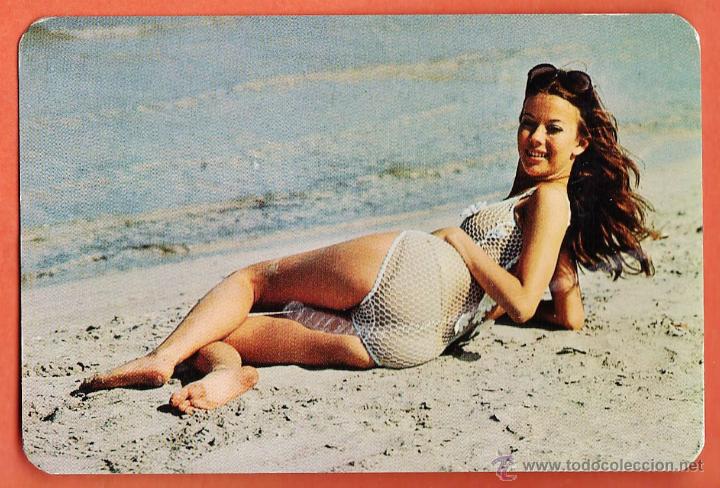 Calendarios: calendario bolsillo - chica - reverso / confecciones padilla / leon / madrid - a&ntilde;o 1972 -