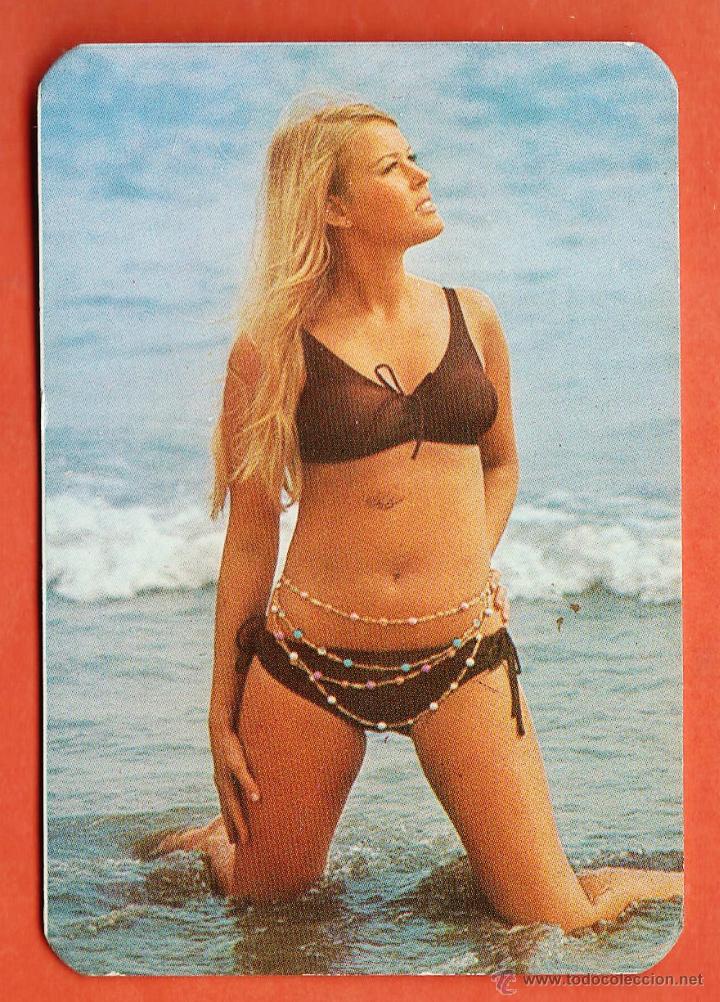Calendriers: calendario bolsillo - chica - reverso / bar club kioto - tarragona / tgn - a&ntilde;o 1974 -