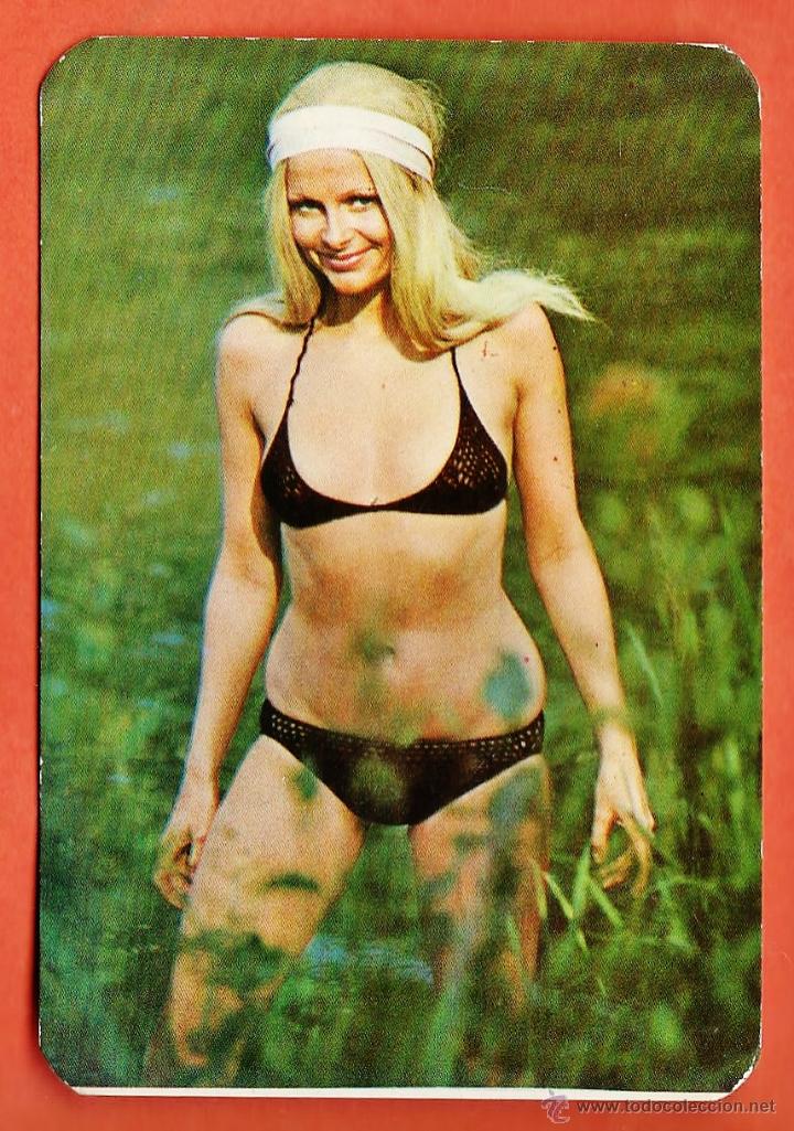 Calendriers: calendario bolsillo - chica - reverso / bar club kioto - tarragona / tgn - a&ntilde;o 1974 -