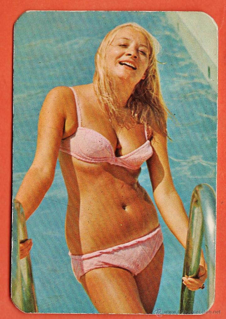 Calendriers: calendario bolsillo - chica - reverso / bar club kioto - tarragona / tgn - a&ntilde;o 1974 -
